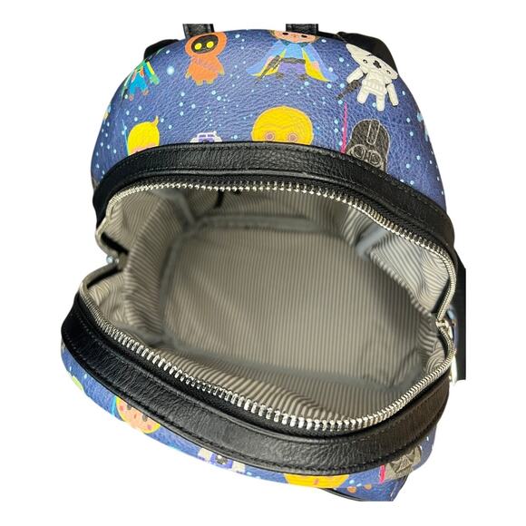 Loungefly Star Wars Chibi Mini Backpack Galaxy Print Collector Bag main image 5